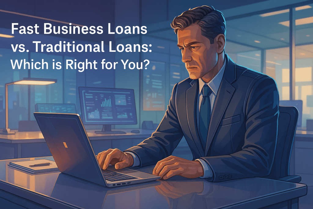 Fast Business Loans vs. Traditional Loans: Which is Right for You?