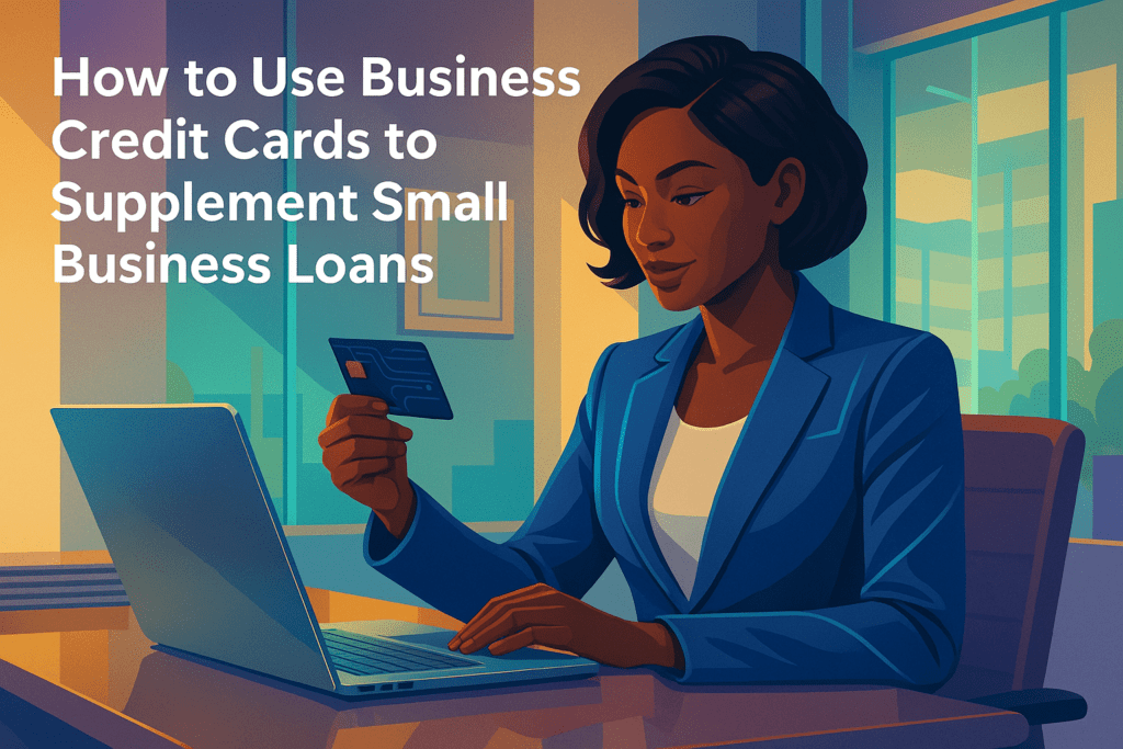 How to Use Business Credit Cards to Supplement Small Business Loans How to Use Business Credit Cards to Supplement Small Business Loans
