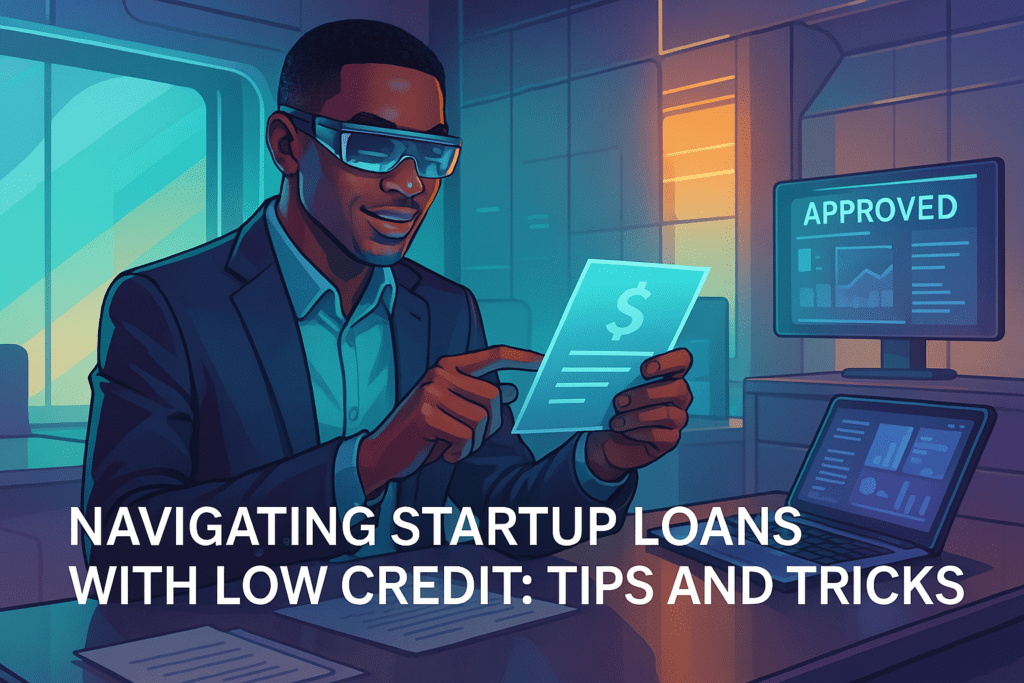 Navigating Startup Loans with Low Credit: Tips and Tricks