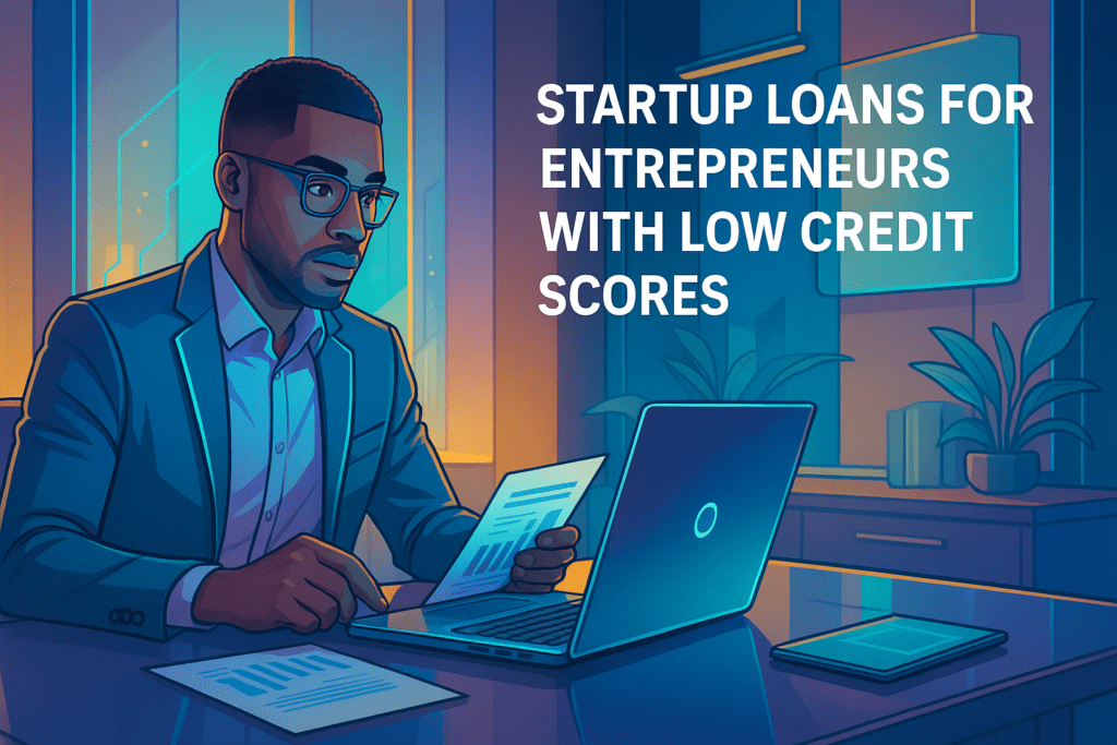 Startup Loans for Entrepreneurs with Low Credit Scores Startup Loans for Entrepreneurs with Low Credit Scores