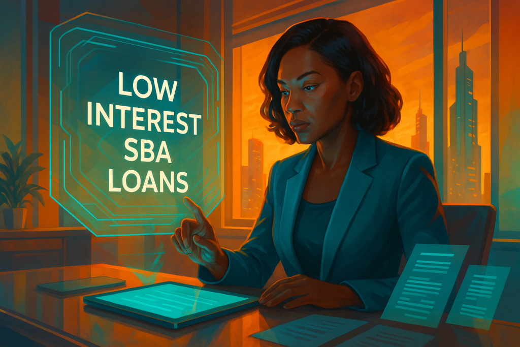 How to Get Low Interest SBA Loans for Your Small Business