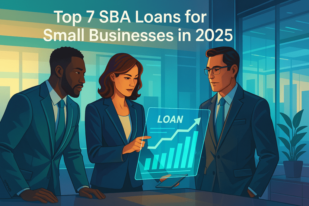 Top 7 SBA Loans for Small Businesses in 2025