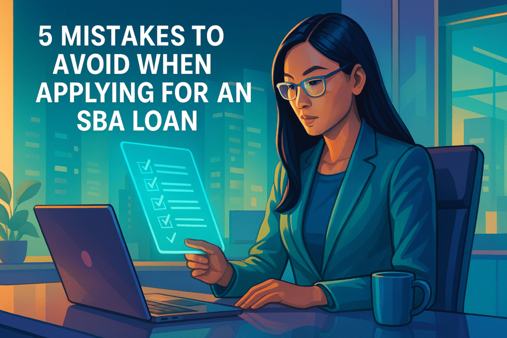 5 Mistakes to Avoid When Applying for an SBA Loan 5 Mistakes to Avoid When Applying for an SBA Loan