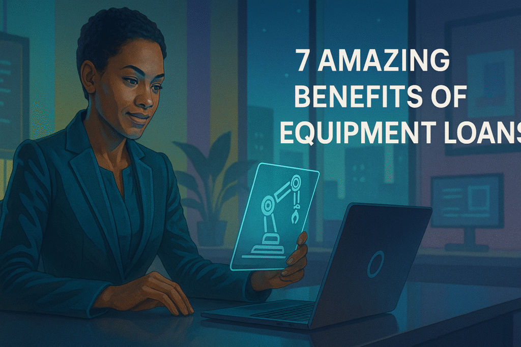 7 Amazing Benefits of Equipment Loans 7 Amazing Benefits of Equipment Loans