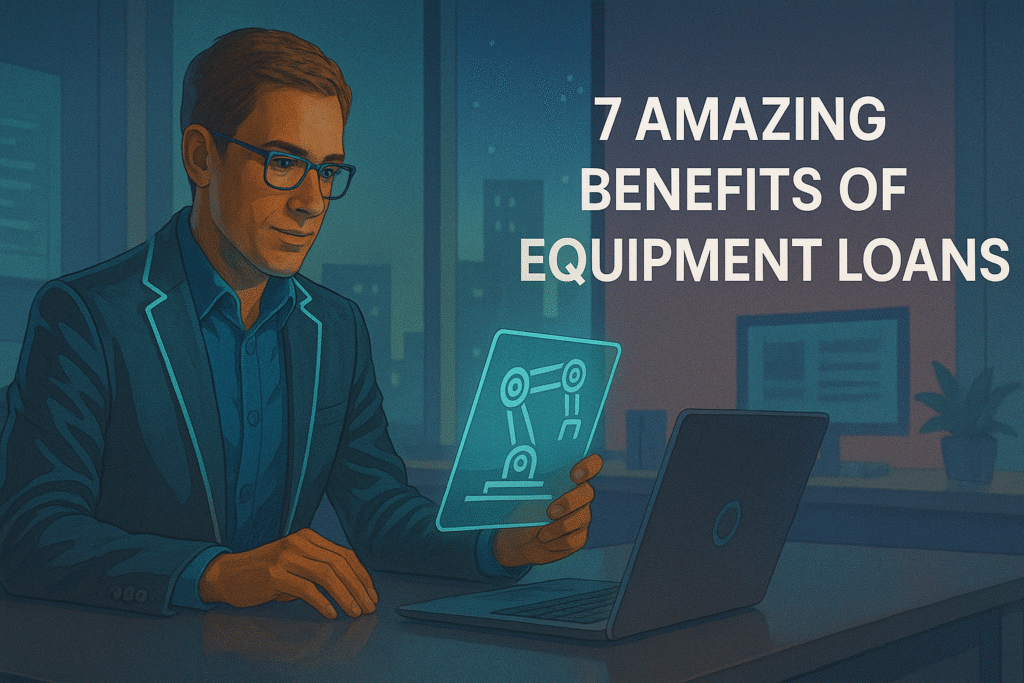 7 Amazing Benefits of Equipment Loans