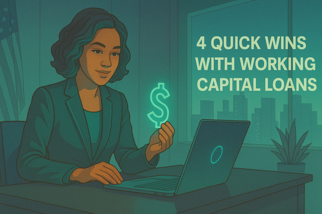 4 Quick Wins with Working Capital Loans