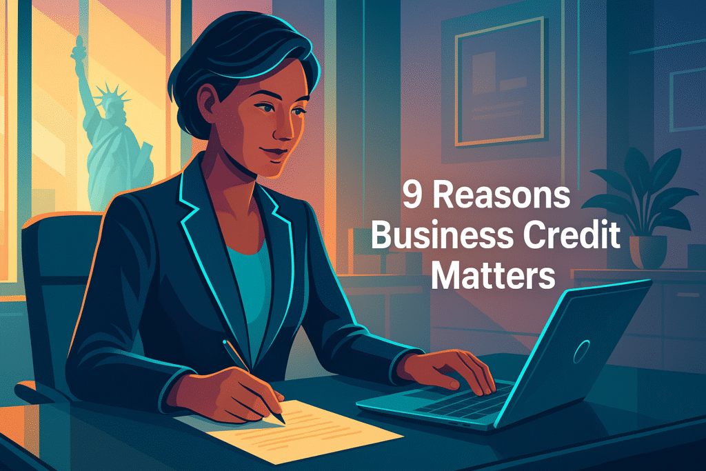 9 Reasons Business Credit Matters