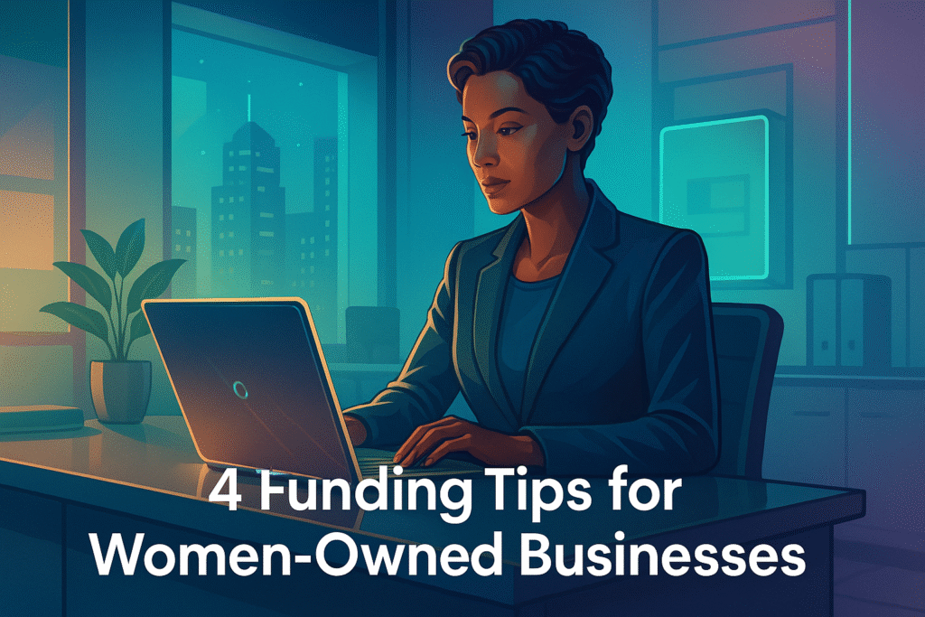 4 Funding Tips for Women-Owned Businesses 4 Funding Tips for Women-Owned Businesses