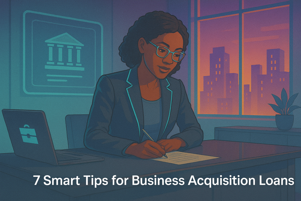 7 Smart Tips for Business Acquisition Loans 7 Smart Tips for Business Acquisition Loans