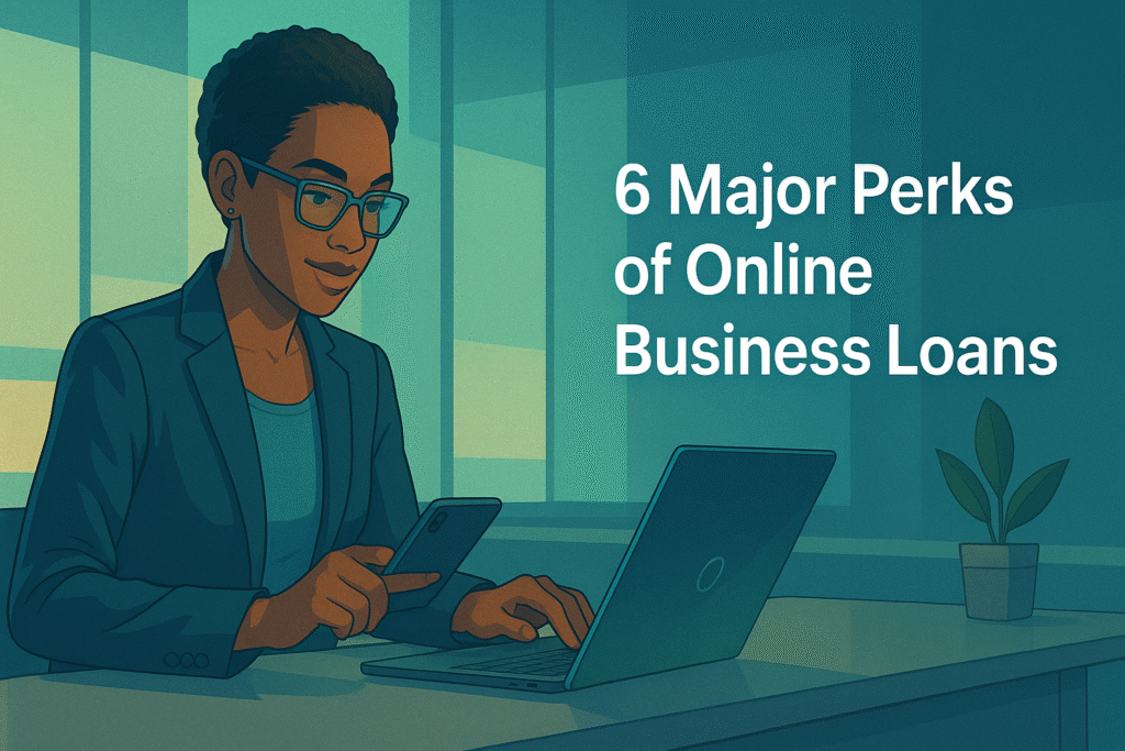 6 Major Perks of Online Business Loans 6 Major Perks of Online Business Loans