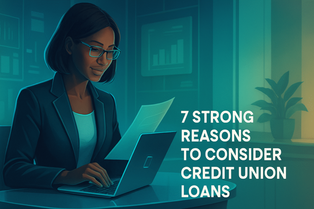 7 Strong Reasons to Consider Credit Union Loans 7 Strong Reasons to Consider Credit Union Loans