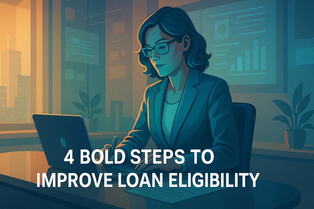 4 Bold Steps to Improve Loan Eligibility