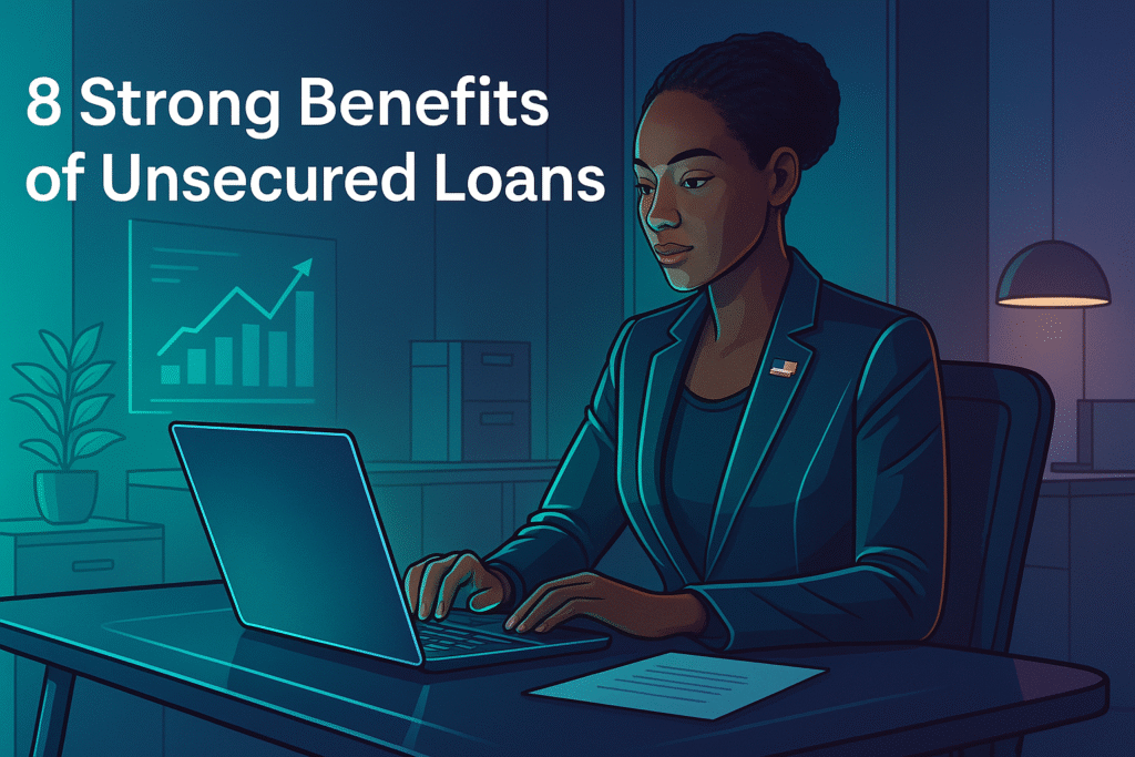 8 Strong Benefits of Unsecured Loans