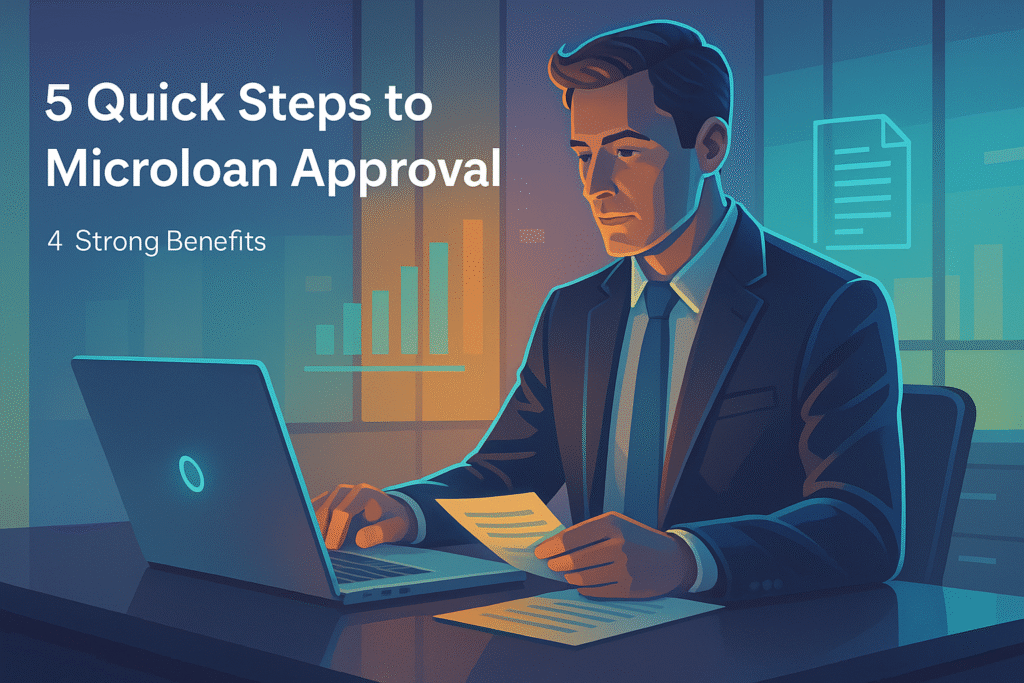 5 Quick Steps to Microloan Approval 5 Quick Steps to Microloan Approval