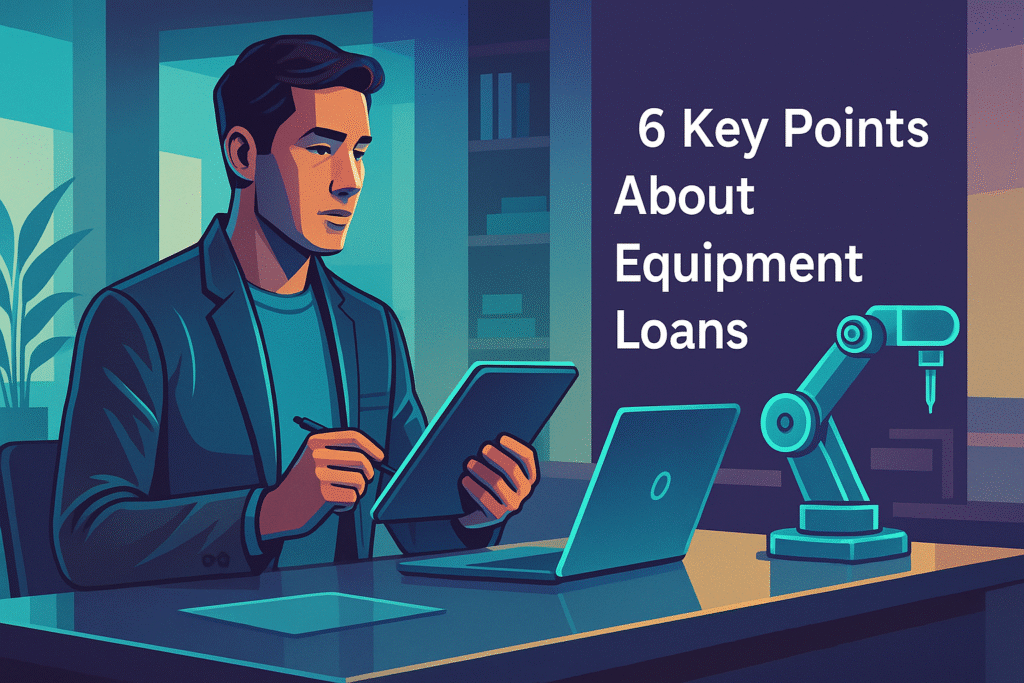 6 Key Points About Equipment Loans