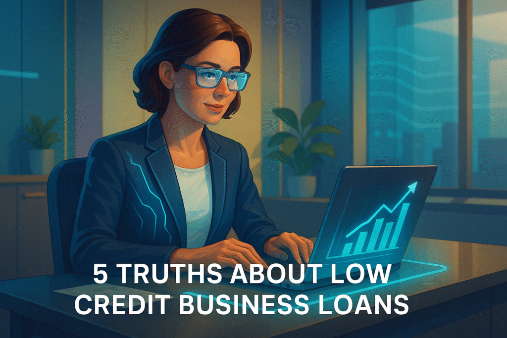 5 Truths About Low Credit Business Loans 5 Truths About Low Credit Business Loans