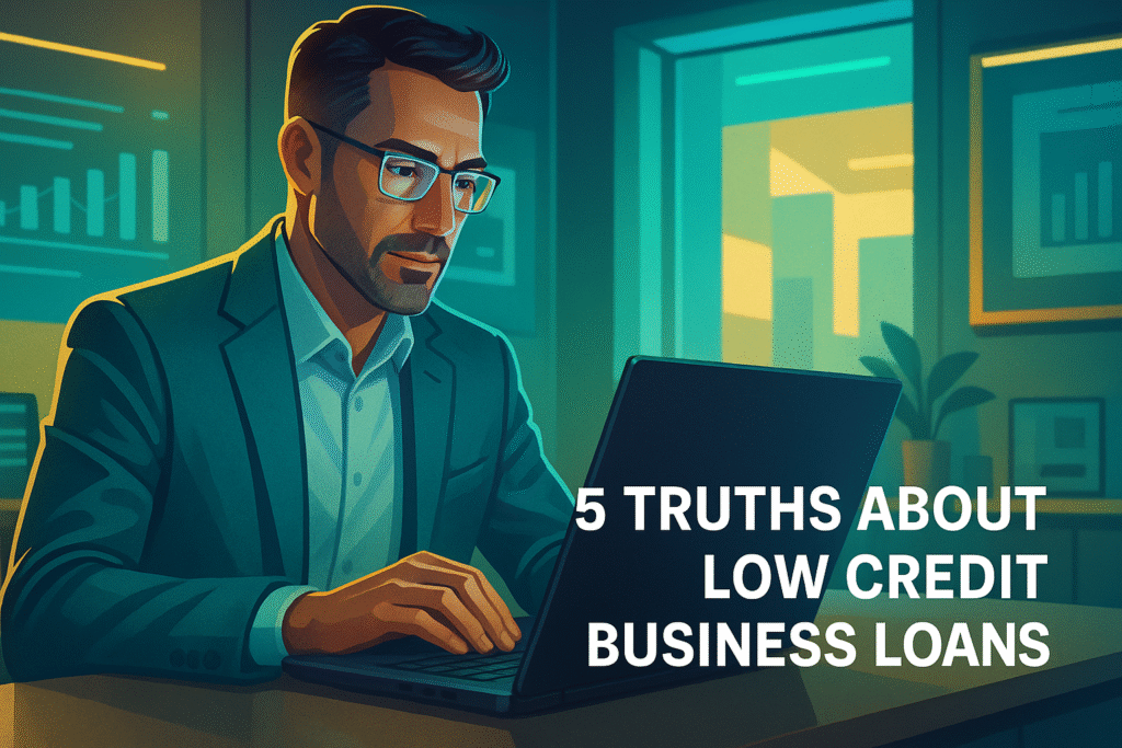 5 Truths About Low Credit Business Loans