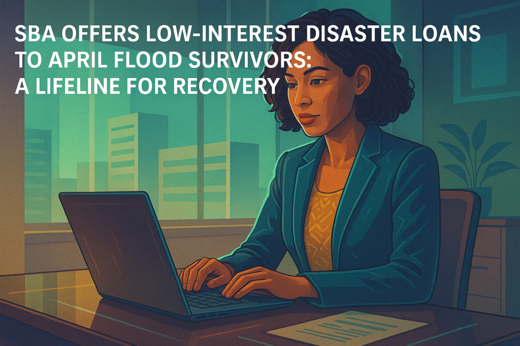 SBA Offers Low-Interest Disaster Loans to April Flood Survivors: A Lifeline for Recovery