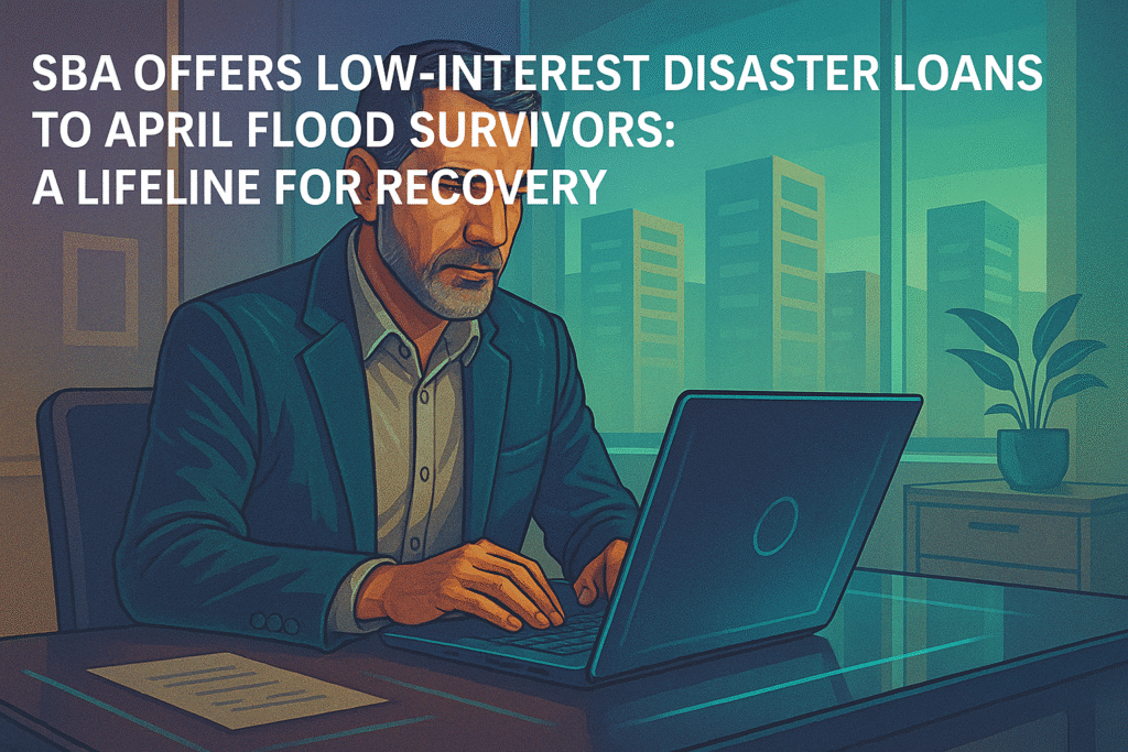 SBA Offers Low-Interest Disaster Loans to April Flood Survivors: A Lifeline for Recovery SBA Offers Low-Interest Disaster Loans to April Flood Survivors: A Lifeline for Recovery