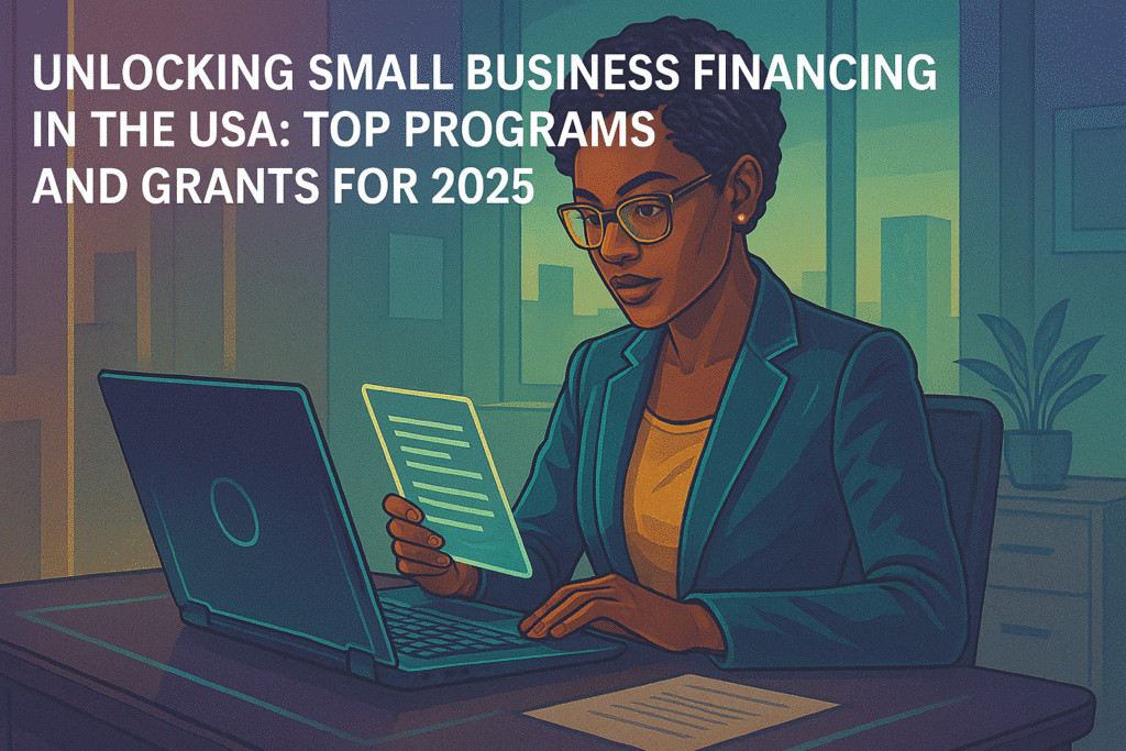 Unlocking Small Business Financing in the USA: Top Programs and Grants for 2025 Unlocking Small Business Financing in the USA: Top Programs and Grants for 2025