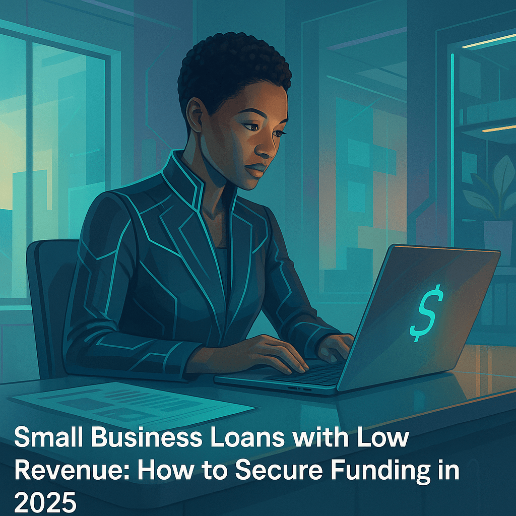 Small Business Loans with Low Revenue: How to Secure Funding in 2025 Small Business Loans with Low Revenue: How to Secure Funding in 2025