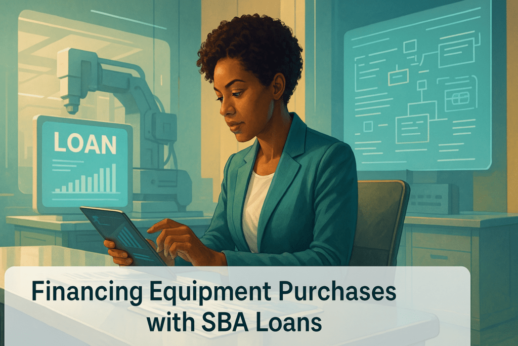 Financing Equipment Purchases with SBA Loans