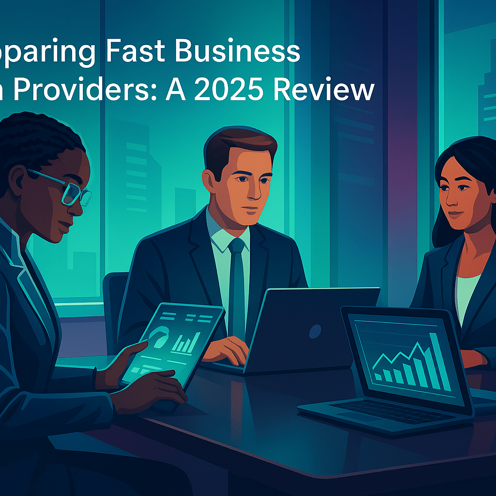 Comparing Fast Business Loan Providers: A 2025 Review