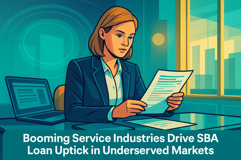 Booming Service Industries Drive SBA Loan Uptick in Underserved Markets
