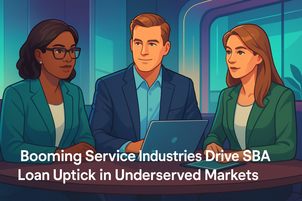 Booming Service Industries Drive SBA Loan Uptick in Underserved Markets