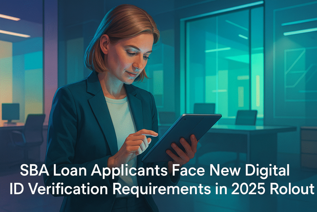 SBA Loan Applicants Face New Digital ID Verification Requirements in 2025 Rollout SBA Loan Applicants Face New Digital ID Verification Requirements in 2025 Rollout