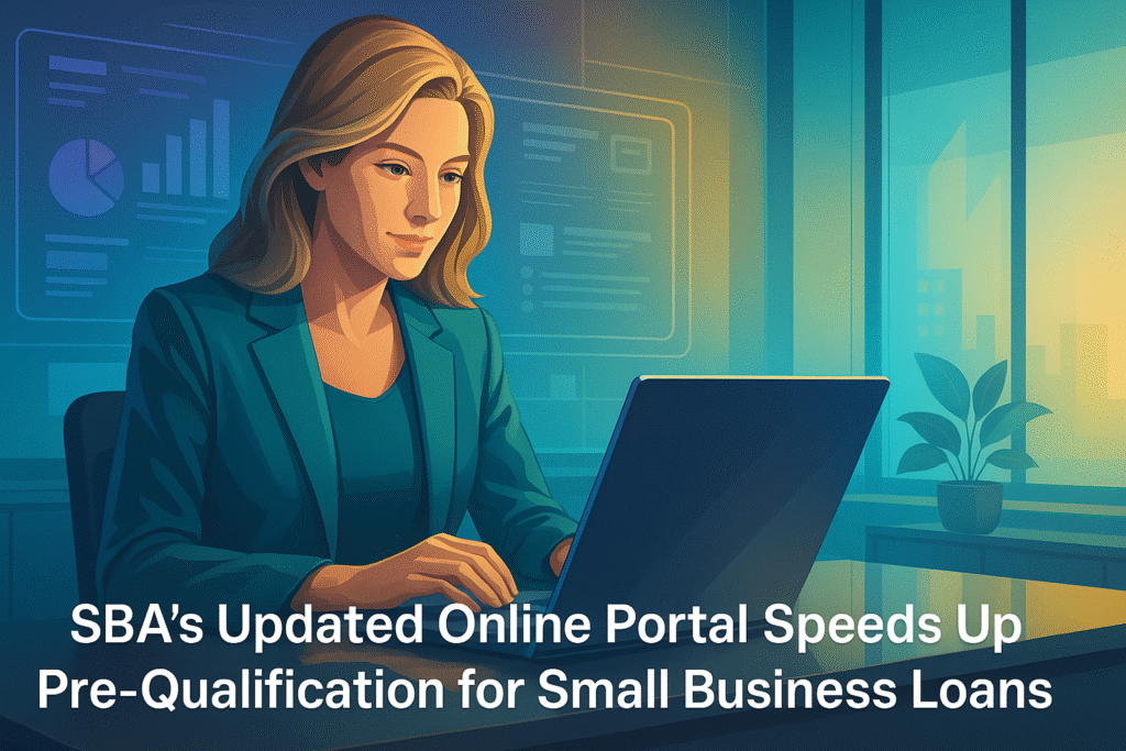 SBA’s Updated Online Portal Speeds Up Pre-Qualification for Small Business Loans