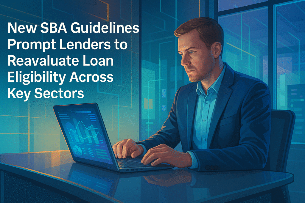 New SBA Guidelines Prompt Lenders to Reevaluate Loan Eligibility Across Key Sectors New SBA Guidelines Prompt Lenders to Reevaluate Loan Eligibility Across Key Sectors