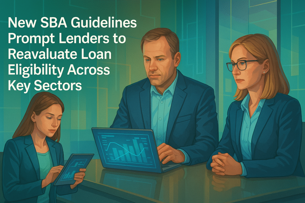 New SBA Guidelines Prompt Lenders to Reevaluate Loan Eligibility Across Key Sectors
