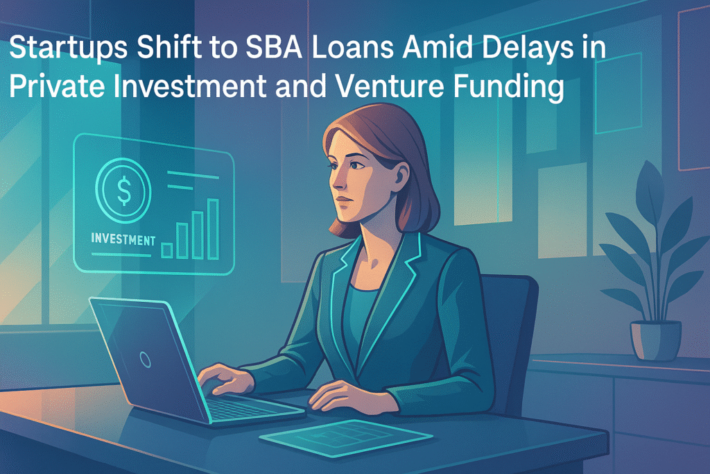 Startups Shift to SBA Loans Amid Delays in Private Investment and Venture Funding Startups Shift to SBA Loans Amid Delays in Private Investment and Venture Funding