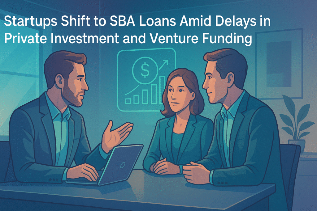 Startups Shift to SBA Loans Amid Delays in Private Investment and Venture Funding