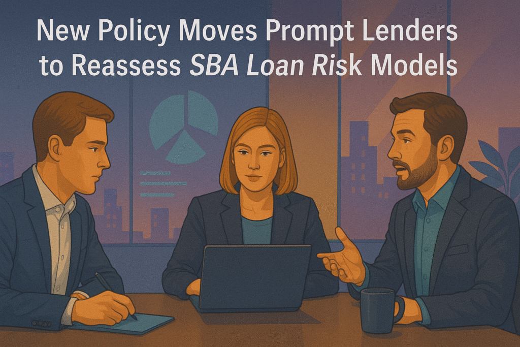 New Policy Moves Prompt Lenders to Reassess SBA Loan Risk Models