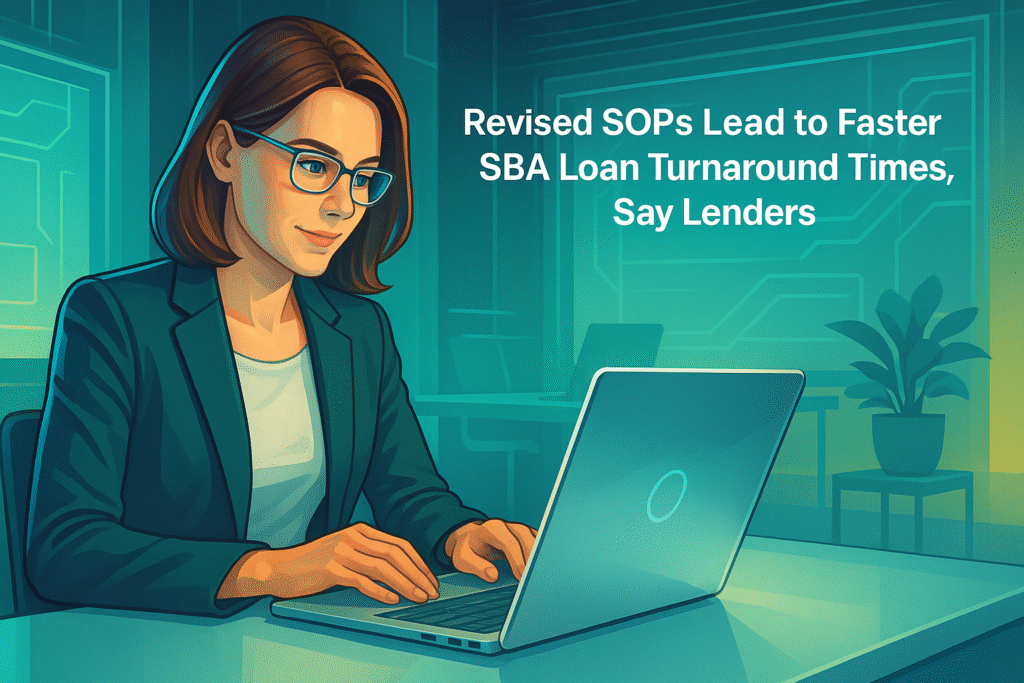 Revised SOPs Lead to Faster SBA Loan Turnaround Times, Say Lenders Revised SOPs Lead to Faster SBA Loan Turnaround Times, Say Lenders