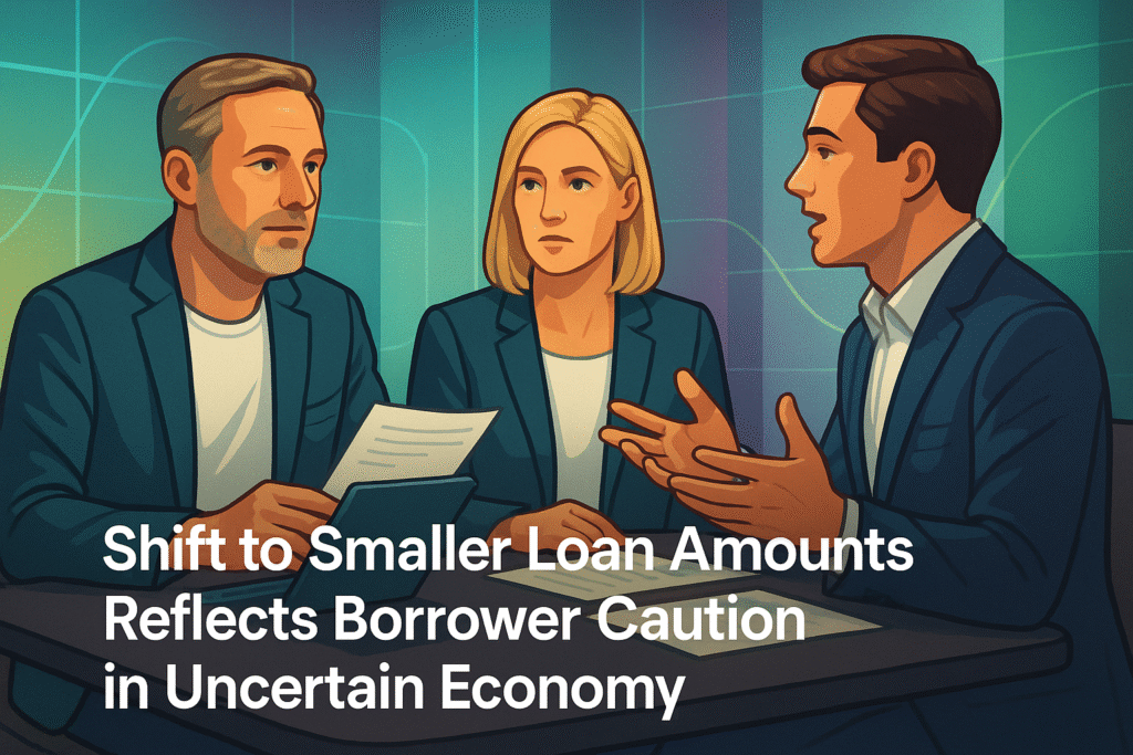 Shift to Smaller Loan Amounts Reflects Borrower Caution in Uncertain Economy Shift to Smaller Loan Amounts Reflects Borrower Caution in Uncertain Economy