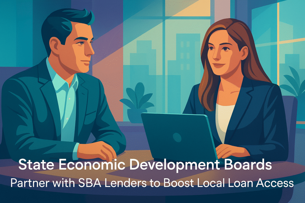 State Economic Development Boards Partner with SBA Lenders to Boost Local Loan Access State Economic Development Boards Partner with SBA Lenders to Boost Local Loan Access