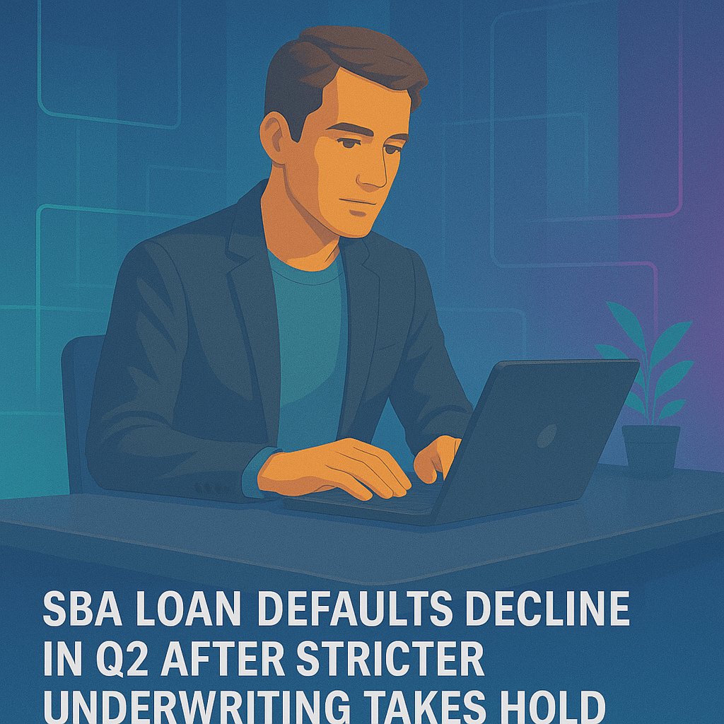 SBA Loan Defaults Decline in Q2 After Stricter Underwriting Takes Hold