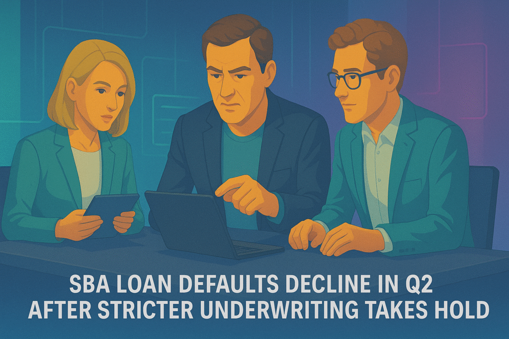SBA Loan Defaults Decline in Q2 After Stricter Underwriting Takes Hold SBA Loan Defaults Decline in Q2 After Stricter Underwriting Takes Hold