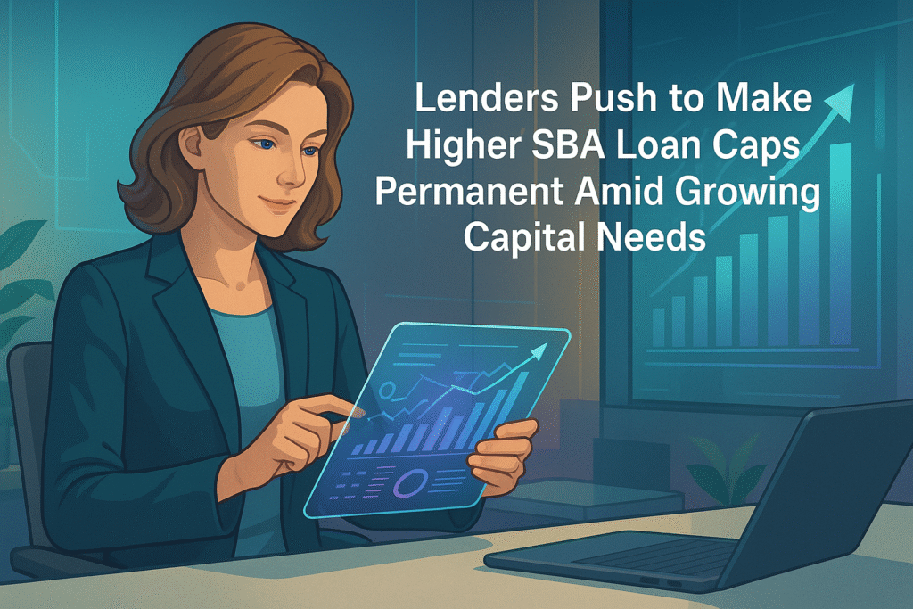 Lenders Push to Make Higher SBA Loan Caps Permanent Amid Growing Capital Needs