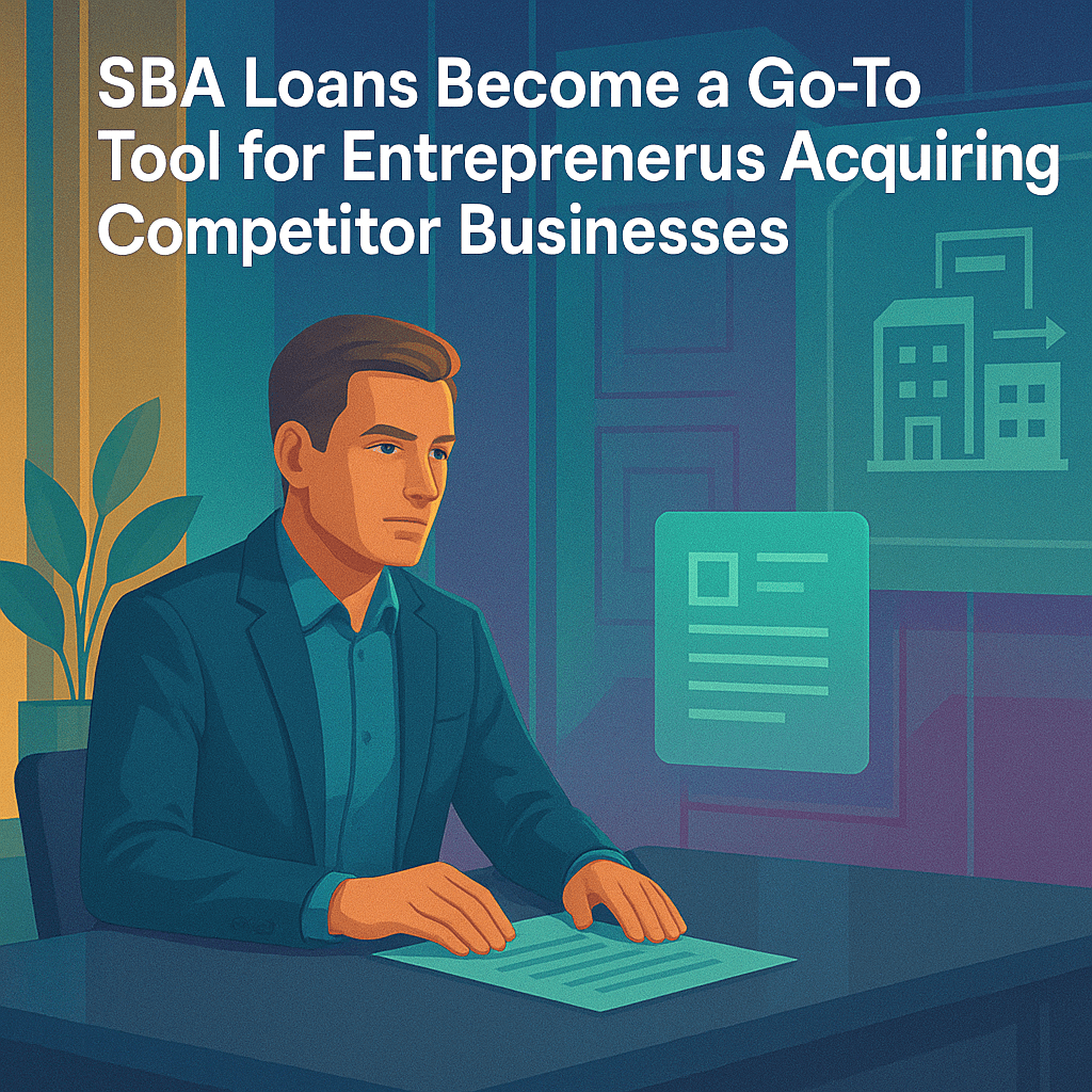 SBA Loans Become a Go-To Tool for Entrepreneurs Acquiring Competitor Businesses