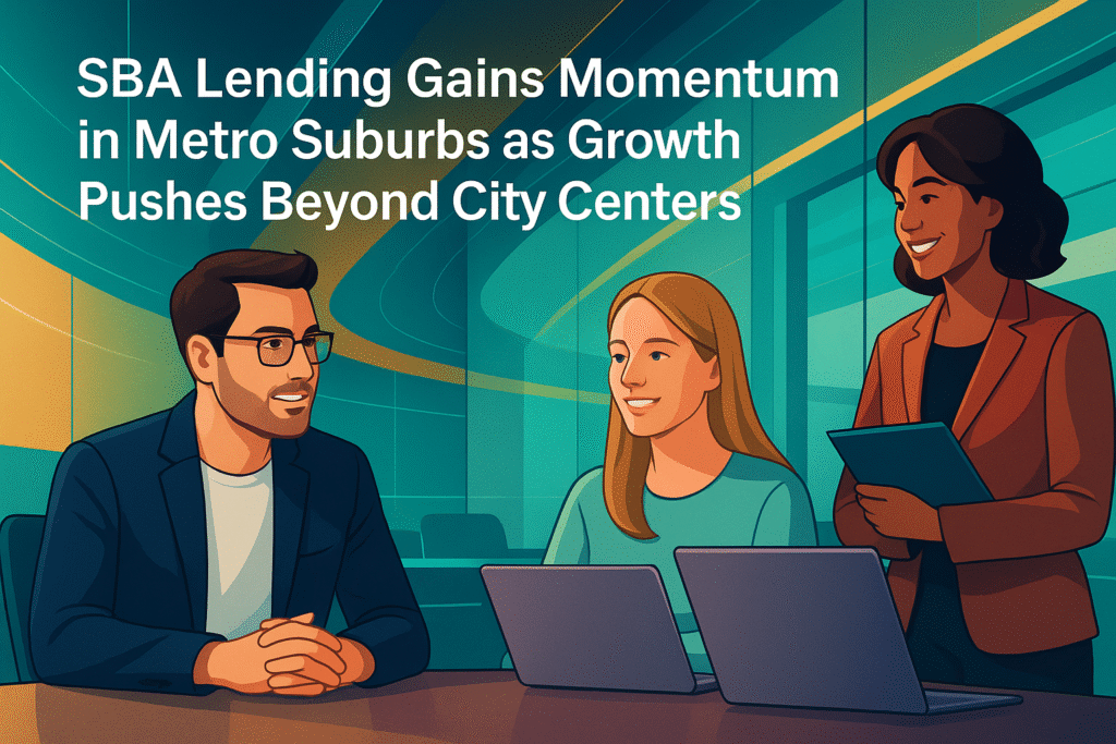 SBA Lending Gains Momentum in Metro Suburbs as Growth Pushes Beyond City Centers