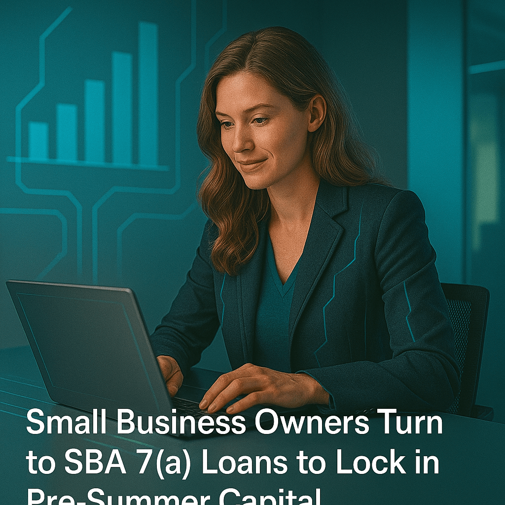 Small Business Owners Turn to SBA 7(a) Loans to Lock in Pre-Summer Capital