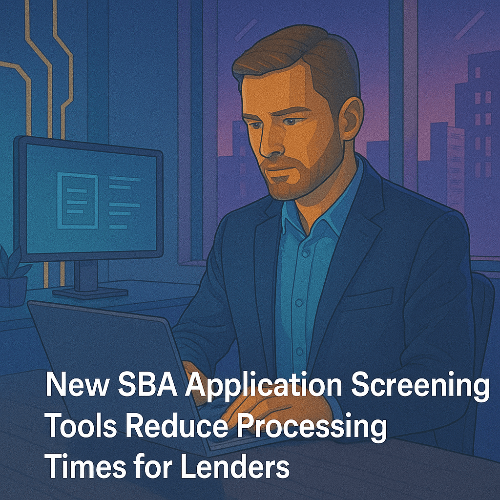 New SBA Application Screening Tools Reduce Processing Times for Lenders