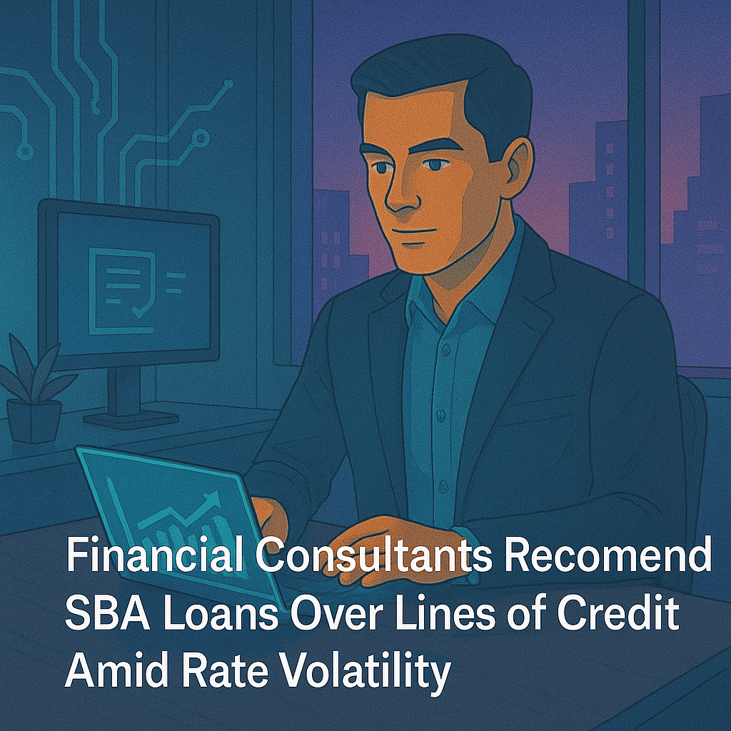 Financial Consultants Recommend SBA Loans Over Lines of Credit Amid Rate Volatility