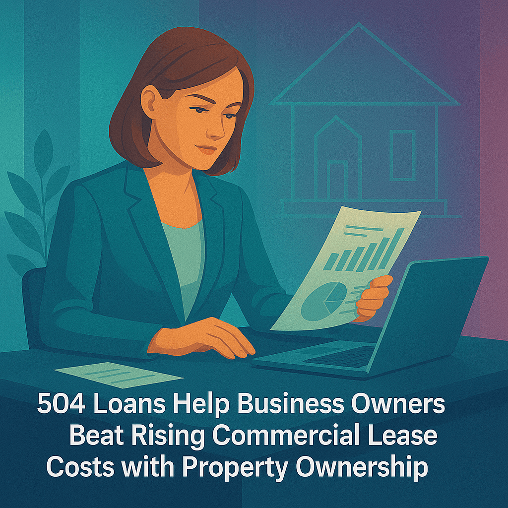 504 Loans Help Business Owners Beat Rising Commercial Lease Costs with Property Ownership 504 Loans Help Business Owners Beat Rising Commercial Lease Costs with Property Ownership