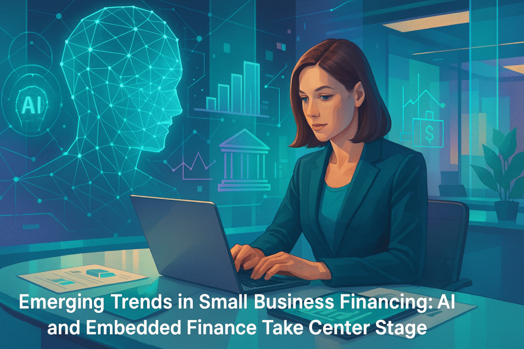 Emerging Trends in Small Business Financing: AI and Embedded Finance Take Center Stage