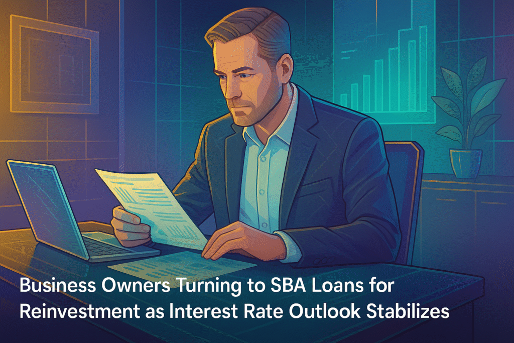 Business Owners Turning to SBA Loans for Reinvestment as Interest Rate Outlook Stabilizes Business Owners Turning to SBA Loans for Reinvestment as Interest Rate Outlook Stabilizes